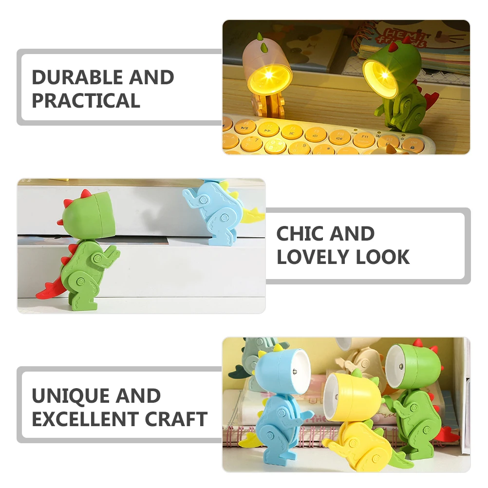 

Cartoon Pet Night Light Animal Table Lamp Series Unique Cute Desk Accessories Bedroom Dinosaur Pvc Dome Student