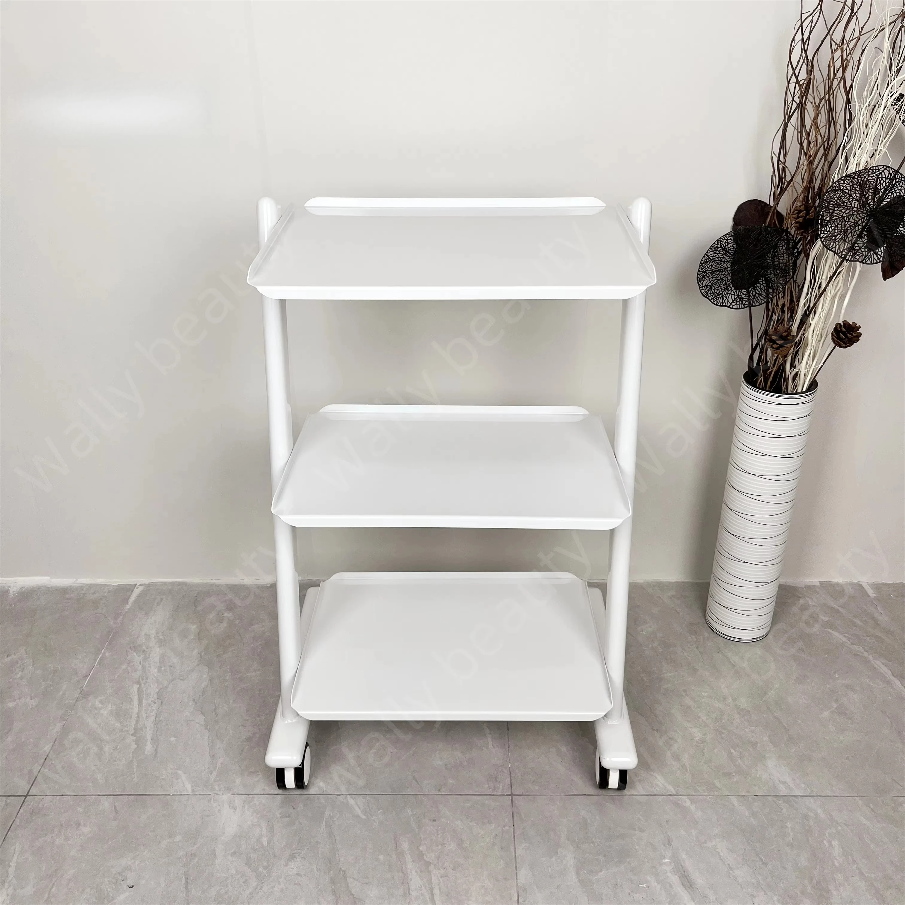 عربة Wally Beauty الجمالية لصالونات التجميل، عربة تصفيف الشعر لآلة التجميل