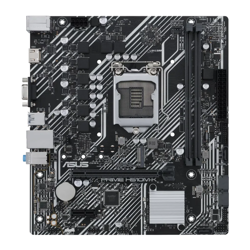اللوحة الأم ASUS PRIME H510M-K Intel H510 LGA 1200 Micro ATX