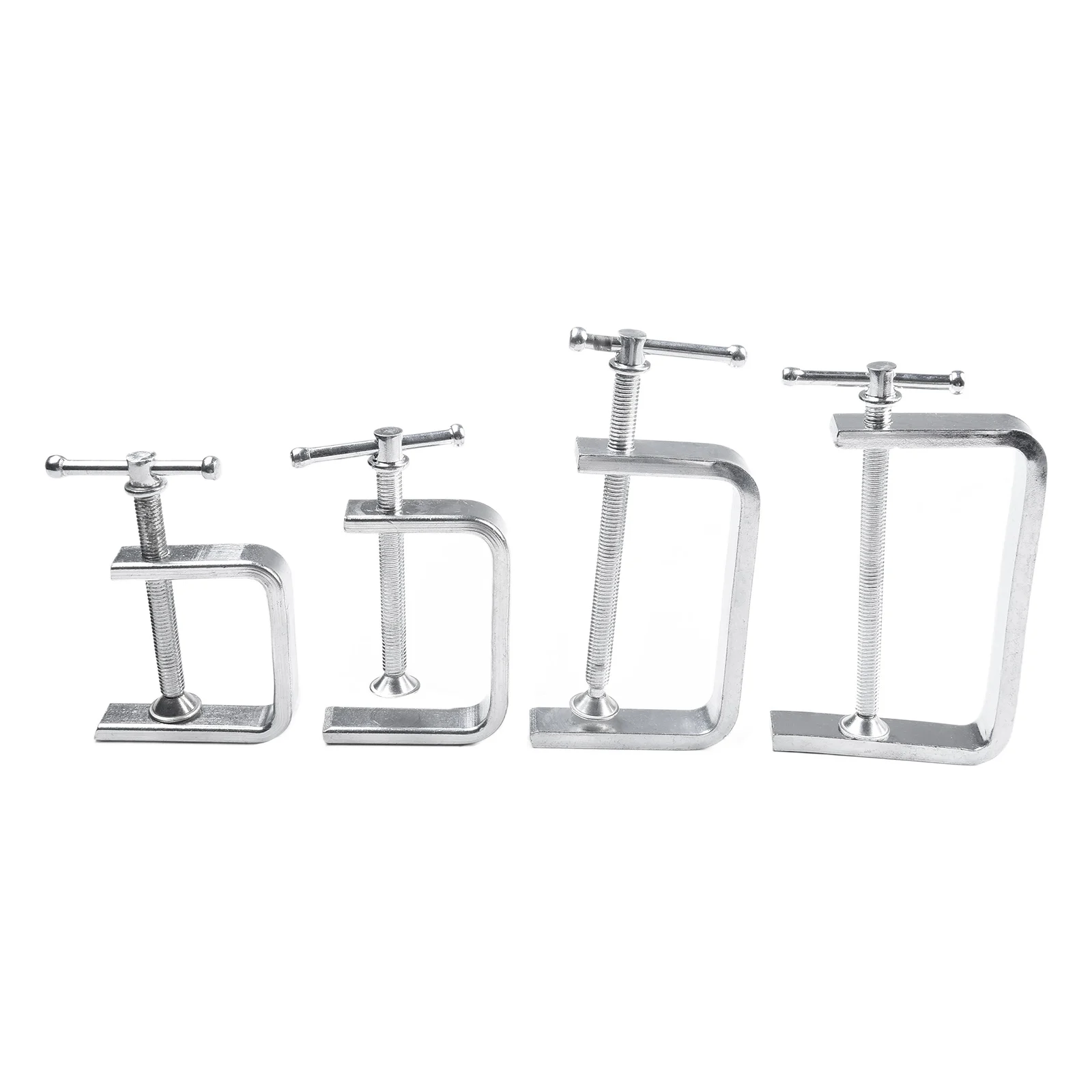 

2 50-100mm Woodworking Clamps C-type G-type Clamps Fixing Clamps Wood, Plastic Drilling Fixing Woodworking Metal Fixing Clamps