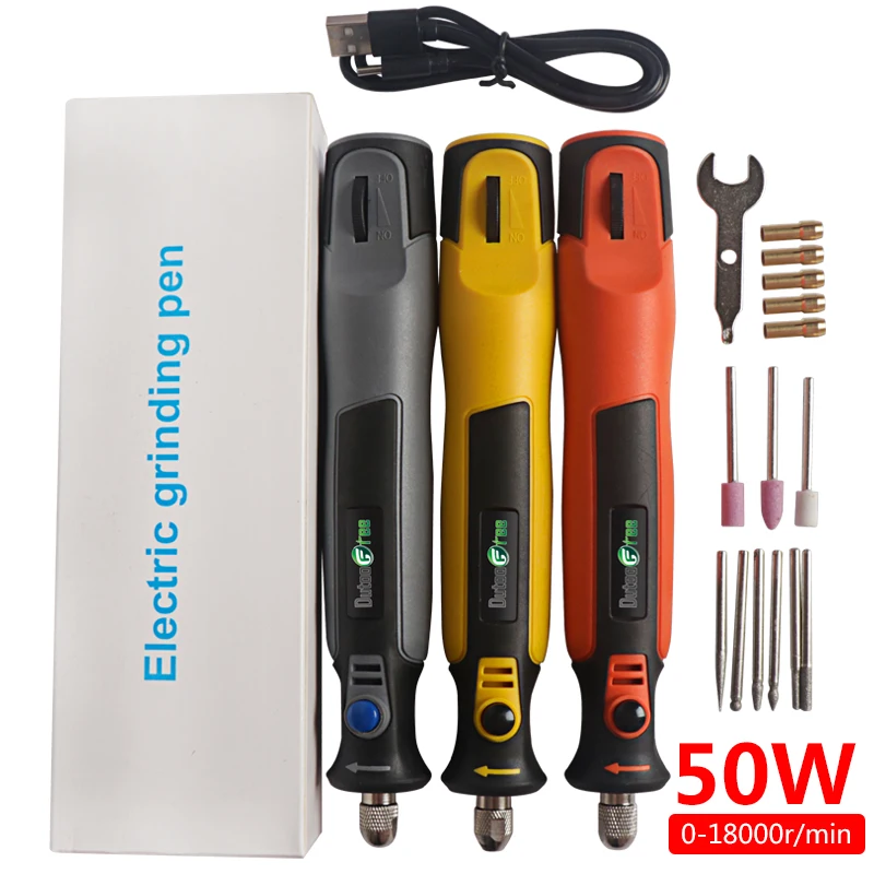Wireless Carving Pen Lithium Electric Polishing Pen Charging Small Electric Grinder Electric Drill Wood Carving Polishing Tool