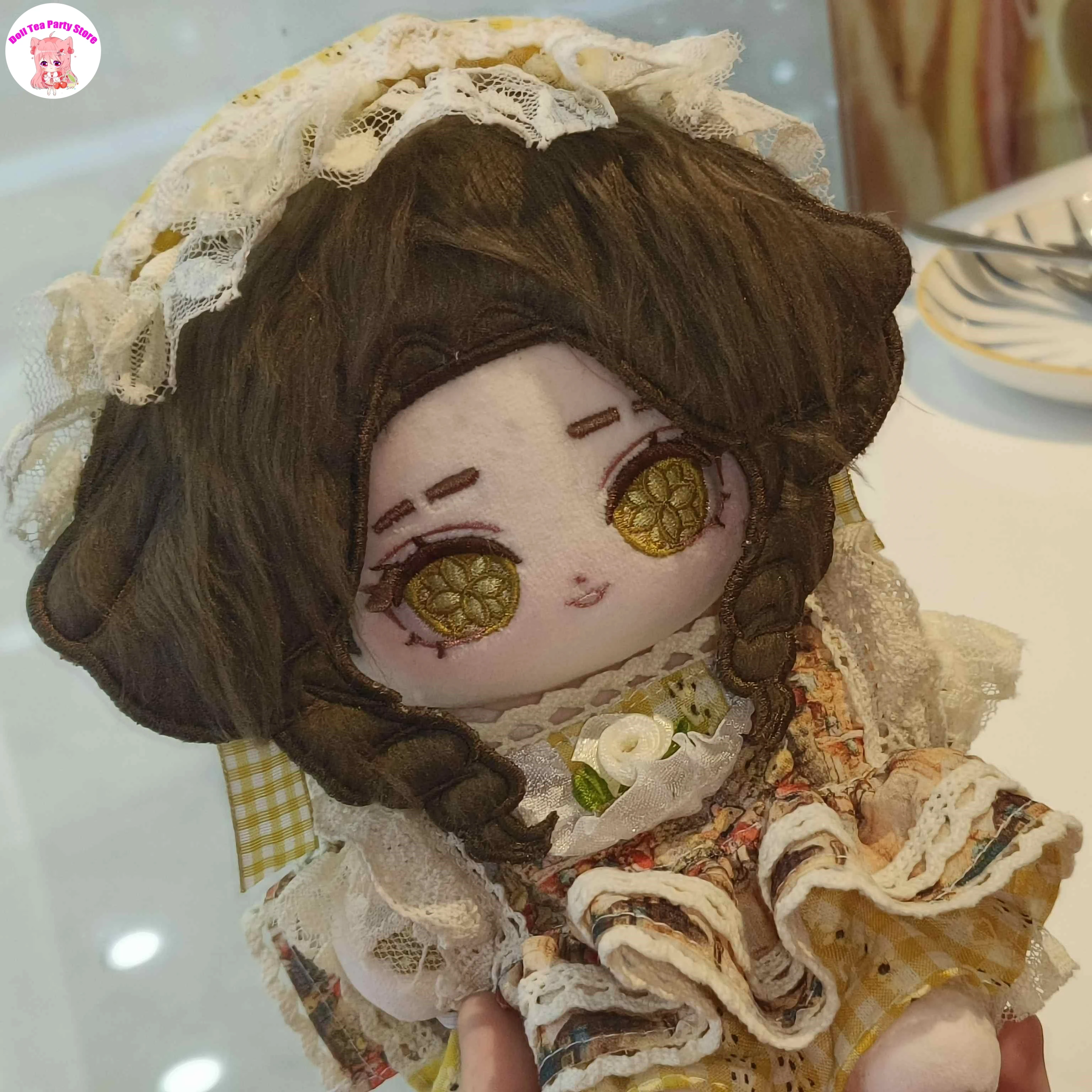 

20cm Game Identity Ⅴ Violetta Soul Weaver Kawaii Girl Plush Doll Body Dress Up Stuffed Plushie Toys Figures Cosplay Xmas Gift