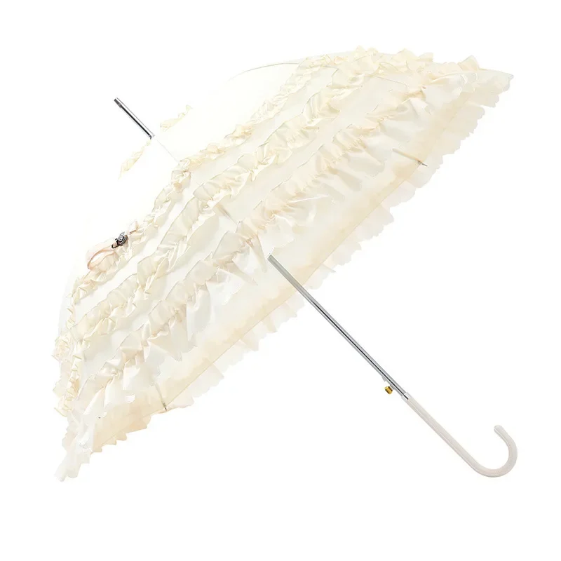 Lolita Small Ocean Umbrella Embroidery Sunscreen Lolita French Lace Princess Style Wedding Dress Sunshade