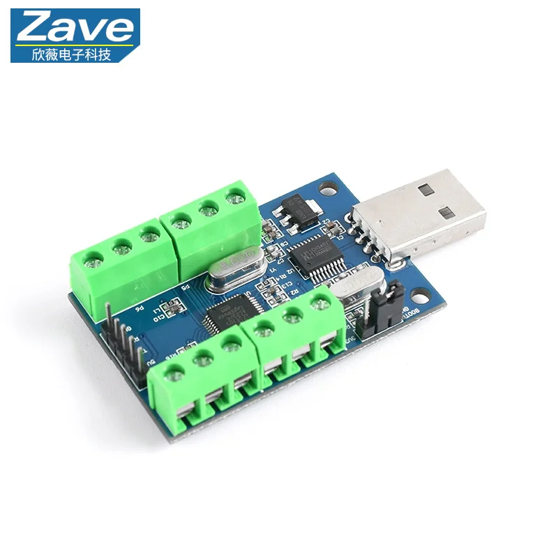 USB Interface 10-Channel, 12-Bit AD Sampling, Data Acquisition, STM32 UART Communication ADC Module