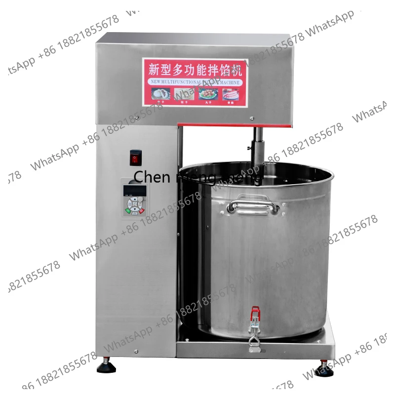 

Commercial Fully Automatic Dumpling Sausage and Fish Meatball Filling Mixer