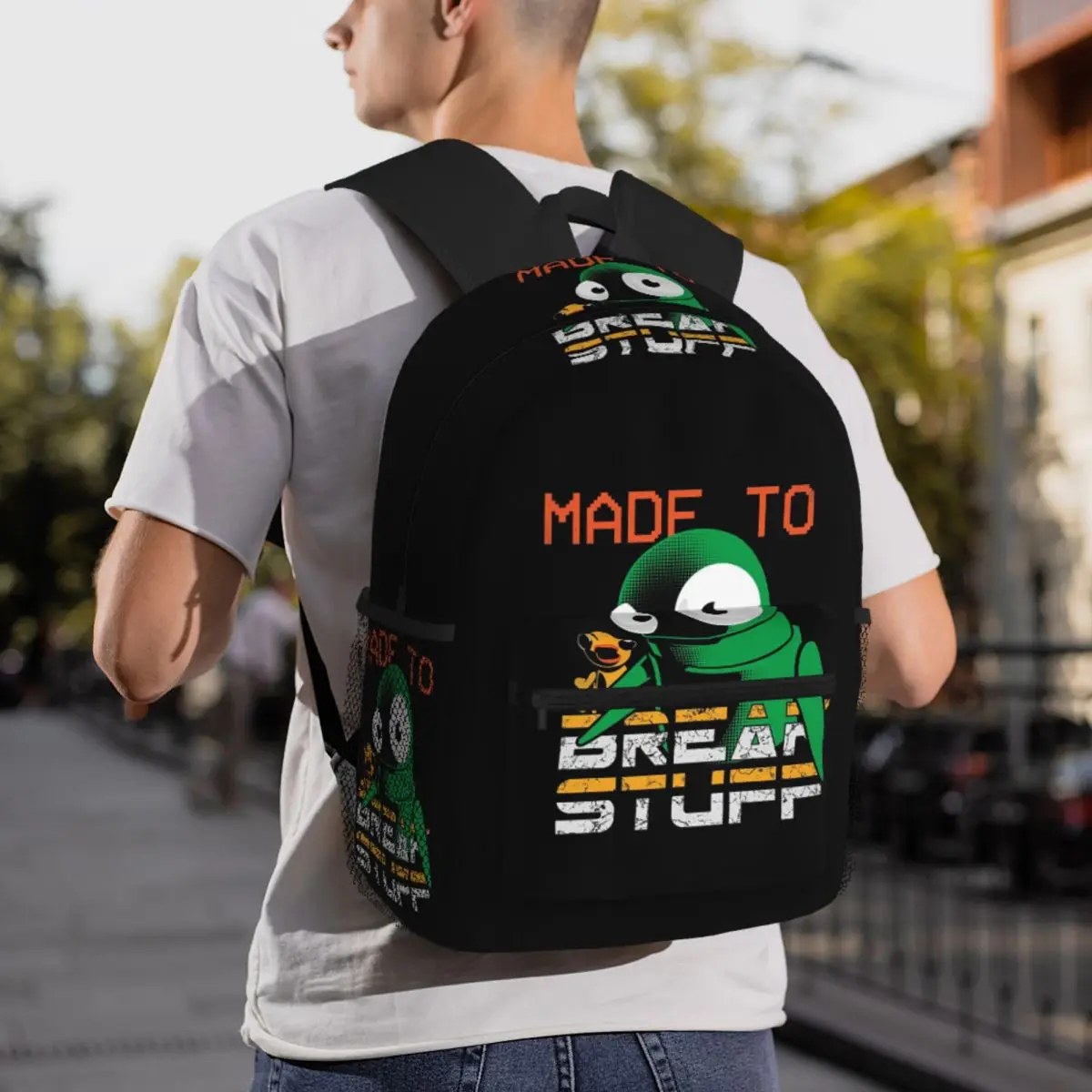 صنع لكسر الاشياء ريبو روبوت حقيبة ظهر الطالب حقيبة مدرسية المشي لمسافات طويلة السفر Daypack للبنين بنات موضة حقيبة الكتب حقائب الكتف