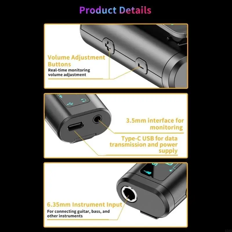 Professional Digital Voice Recorder Playback Music Player Noise Reduction Sound Recorder Musical Instrument Recorder 