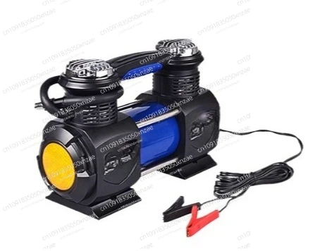 

Double cylinder 300W off-road SUV automobile air pump high power 12V high pressure filling vehicle air pump