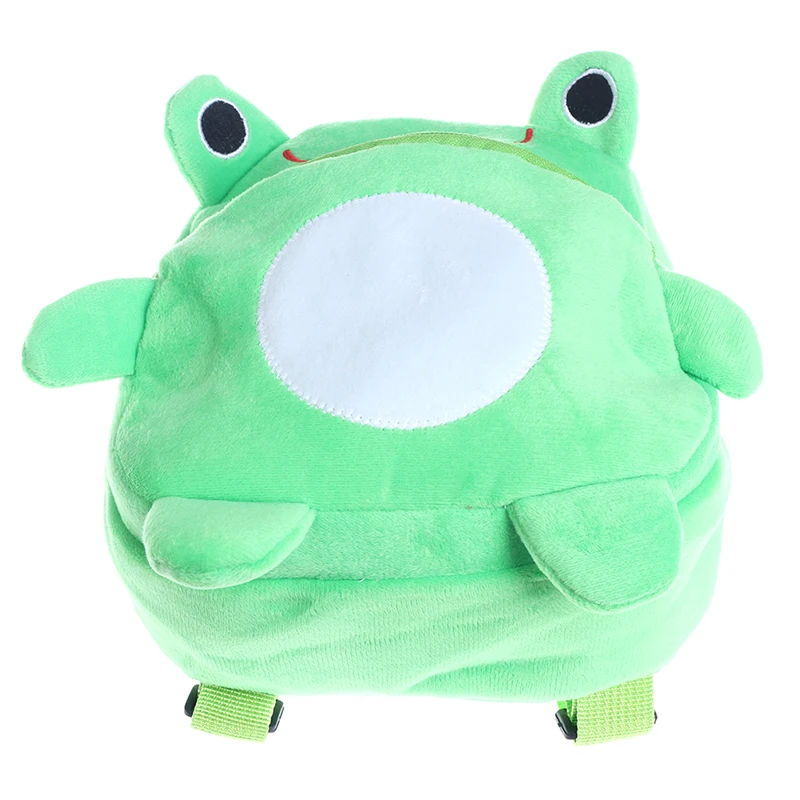 Frog mini schoolbag baby backpack children\'s shool bags kids plush backpack