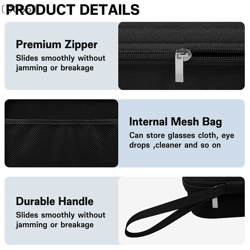 [CC55」 1 قطعة قابل للتعديل 4/7 فتحة حامل النظارات صندوق تخزين النظارات الشمسية المحمولة المنظم حامل تخزين مكبرة #5