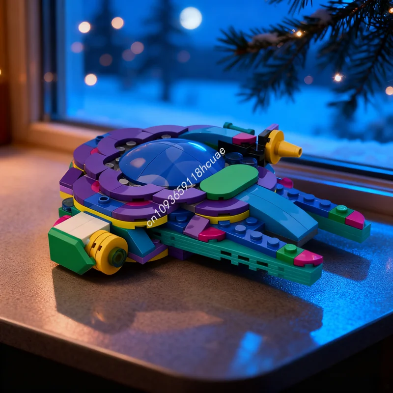 

178 шт. MOC Millennium Falcon Creator 3 1ed модель строительные блоки игрушка сборка DIY творческая идея Рождественский подарок кирпич на день рождения