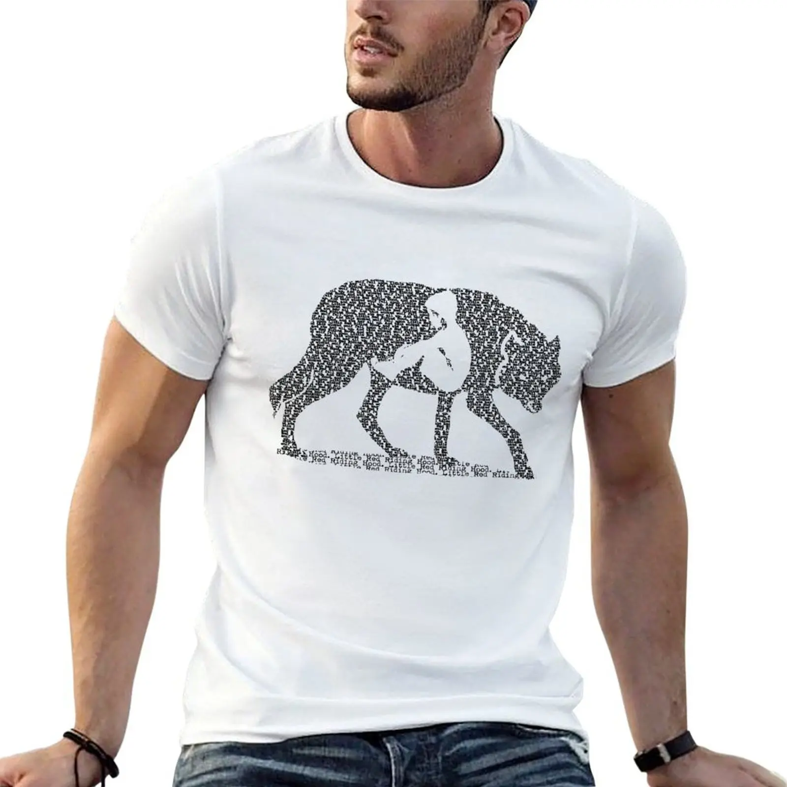 Hungry Like The Wolf T-Shirt anime tshirt t shirt man casual t shirt man plain T-shirt