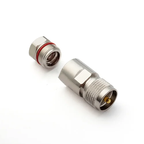 Imagen 2 del producto Tornillo de abrazadera macho tipo UHF PL259 SO239 para cable de alimentación coaxial RF superflexible 1/2 50-9