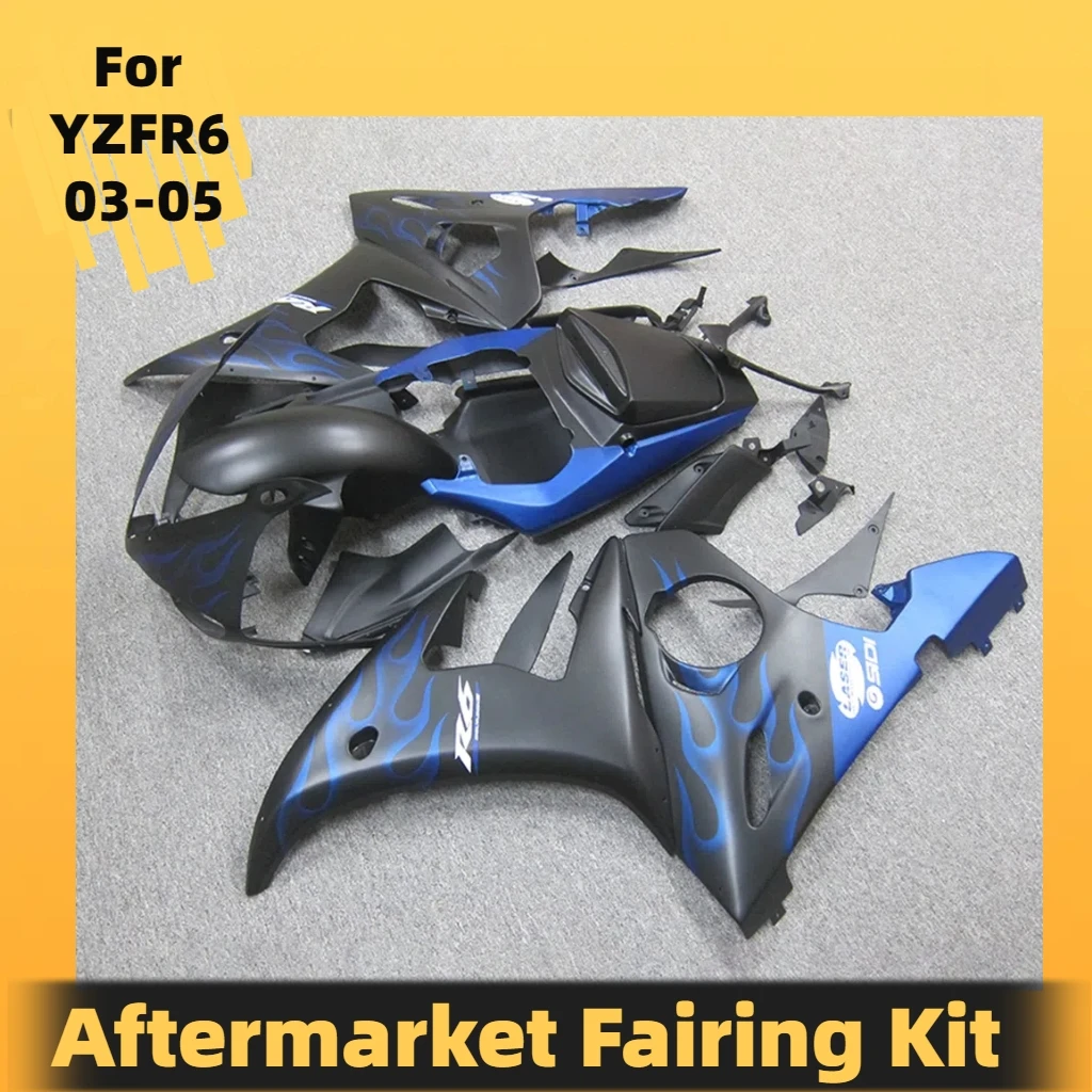 YZF R 6 03 04 05 Motorcycle Parts Fairings for Yamaha YZF R6 2003 2004 2005 Complete Body Plastics Set Fairing Kit