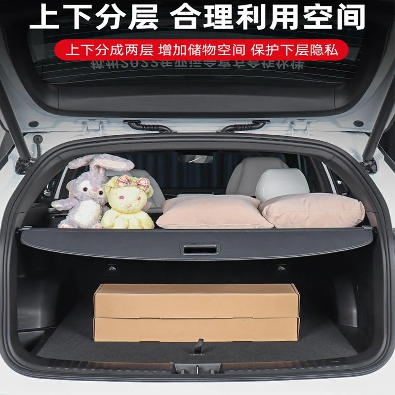 Trunk Curtain Partition Cargo Cover For Tank 500 Hi4 T Hybrid 400 T Rear Storage Organizer Modification Accessory