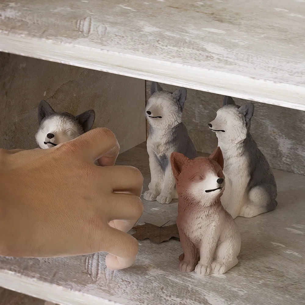 3D 에폭시 울프하운드 실리콘 몰드