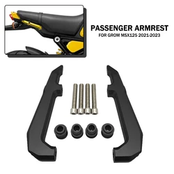 For Honda GROM MSX125 msx125 MSX 125 2021-2023 Motorcycle Rear Passenger Handle Grab Bar Rail Armrest Tail Handrail Accessories