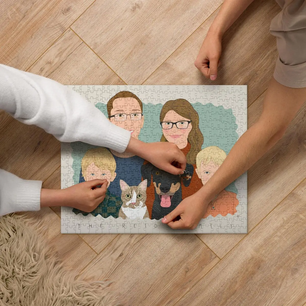 1 szt. puzzle na zamówienie 35/70/200/300/312/344/500/1314 elementów, puzzle drewniane, puzzle ze zdjęciem, upominek na urodziny, pamiątka ślubna
