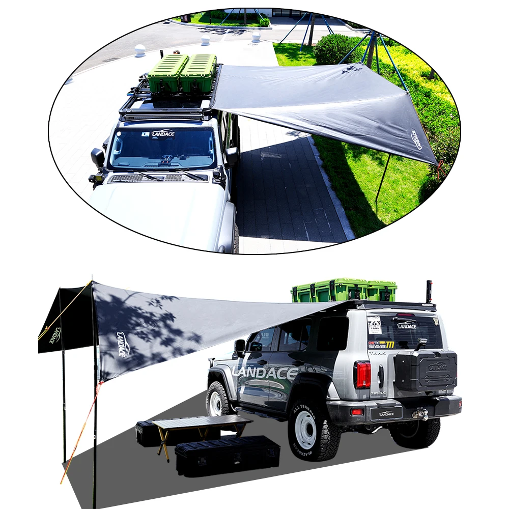 Roof Top Tent 4X4 Offroad Car Roof Car Canopy Waterproof Camping Roof Top Tent Car Side Awning Custom