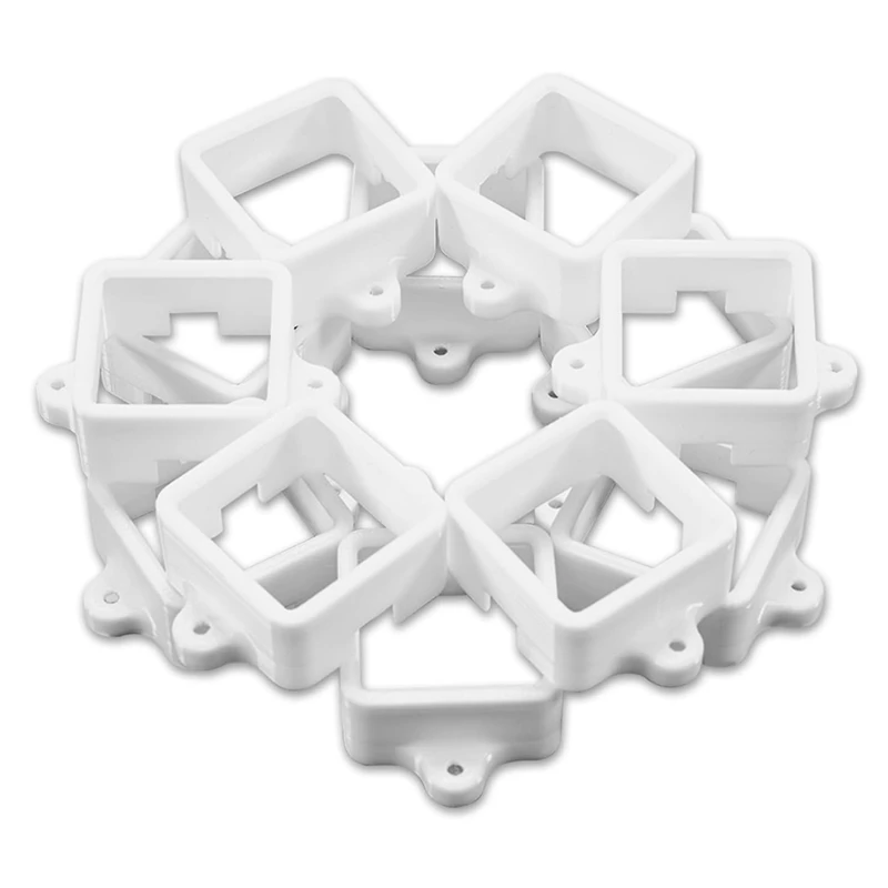 

72 шт. зажимы для уличных фонарей Govee, монтажные кронштейны для Govee (версия Non-Pro H705) Удлинитель уличных светодиодных фонарей