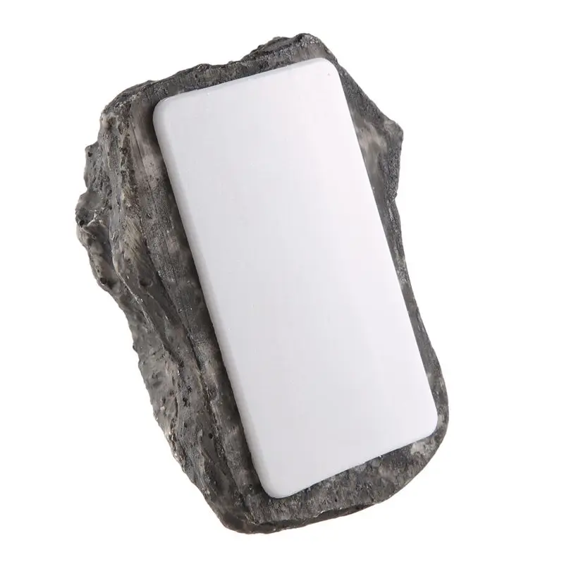 B04B-Key Safe Stash Hollow Secret Funny Muddy Rock Stone Case Box Home Garden Decor Security Gift