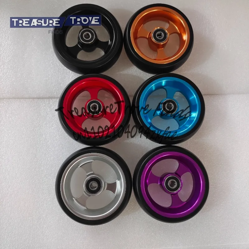 

Sports wheelchair 4 inch front small wheel aluminum alloy wheelchair accessories