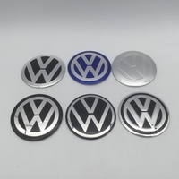 4pcs for 56mm 60mm 65mm 70mm 75mm 90mm Car emblem Wheel hub Center Cap Badge covers sticker Styling