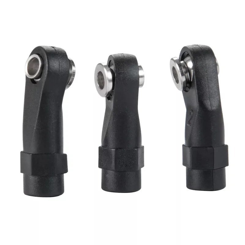 AS96-313Mm Collegamenti RC Collegamento superiore inferiore Collegamento telaio Set con estremità asta in plastica per 1/10 AXIAL SCX10 II 90046 RC Crawler Car