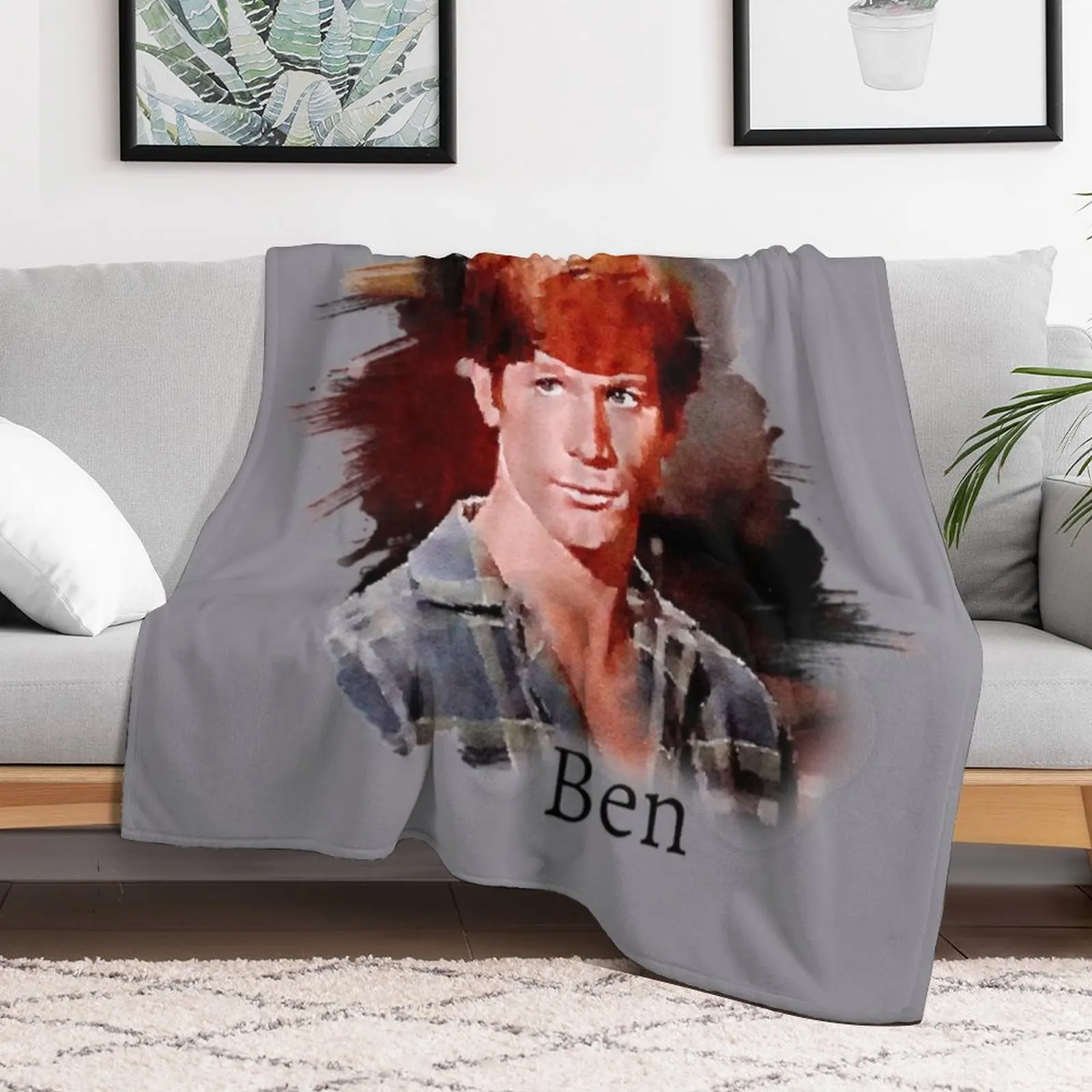 Ben Walton Throw Blanket Soft Big heavy to sleep Blankets