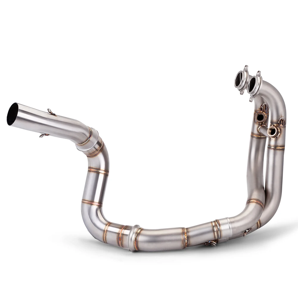 

STLFHigh QualitySuitable for 790 DUKE DUKE790 ADV790 Motorcycle Exhaust Pipes, Stainless Steel Exhaust Pipes