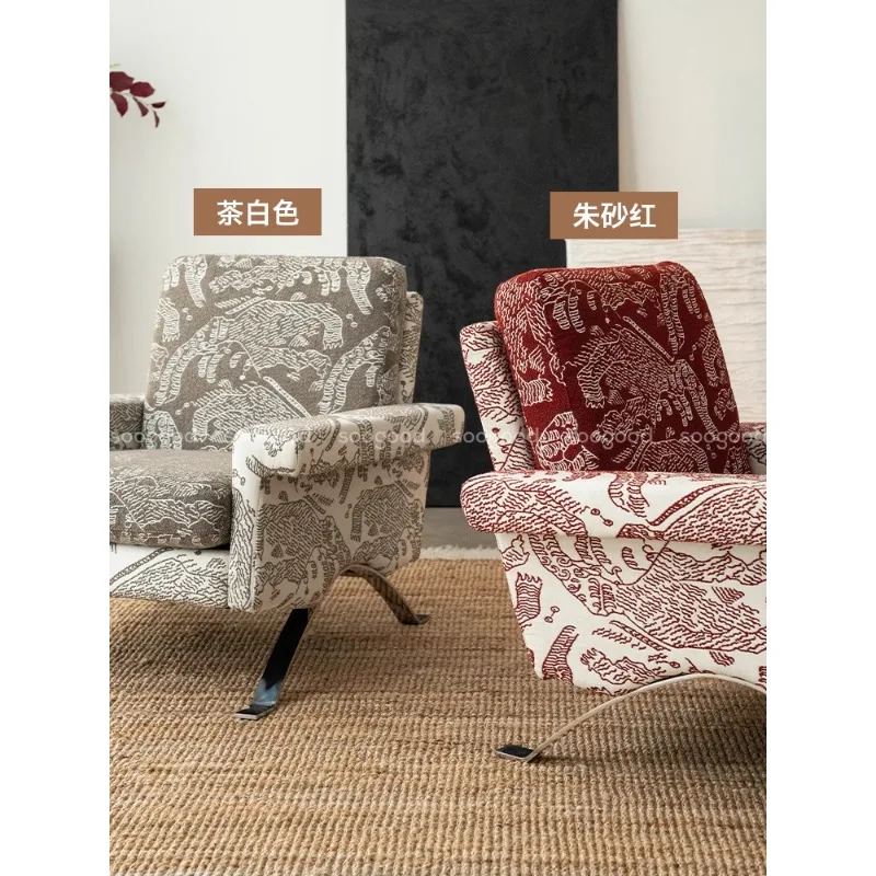

French medieval single sofa chair