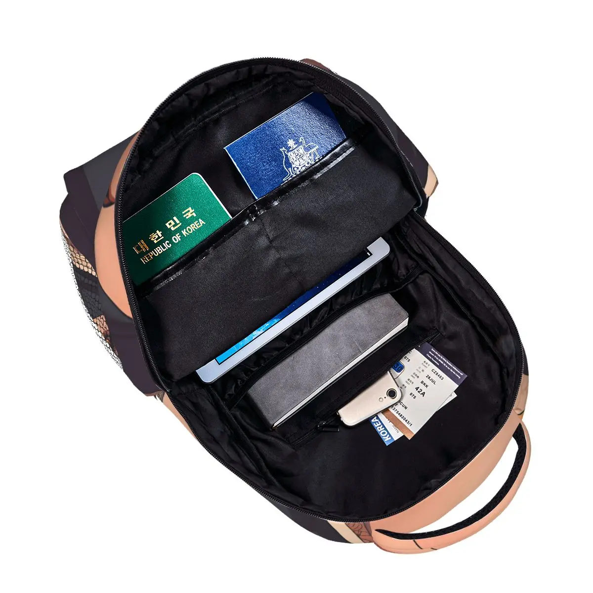 Saudi Women Backpacks Boys Girls Bookbag Students School Bags Cartoon Travel Rucksack Shoulder Bag Large Capacity