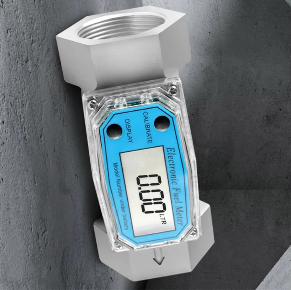 

Electronic turbine flow meter Liquid 1 inch 1.5 inches 2 inches digital display instantaneous flow accumulation