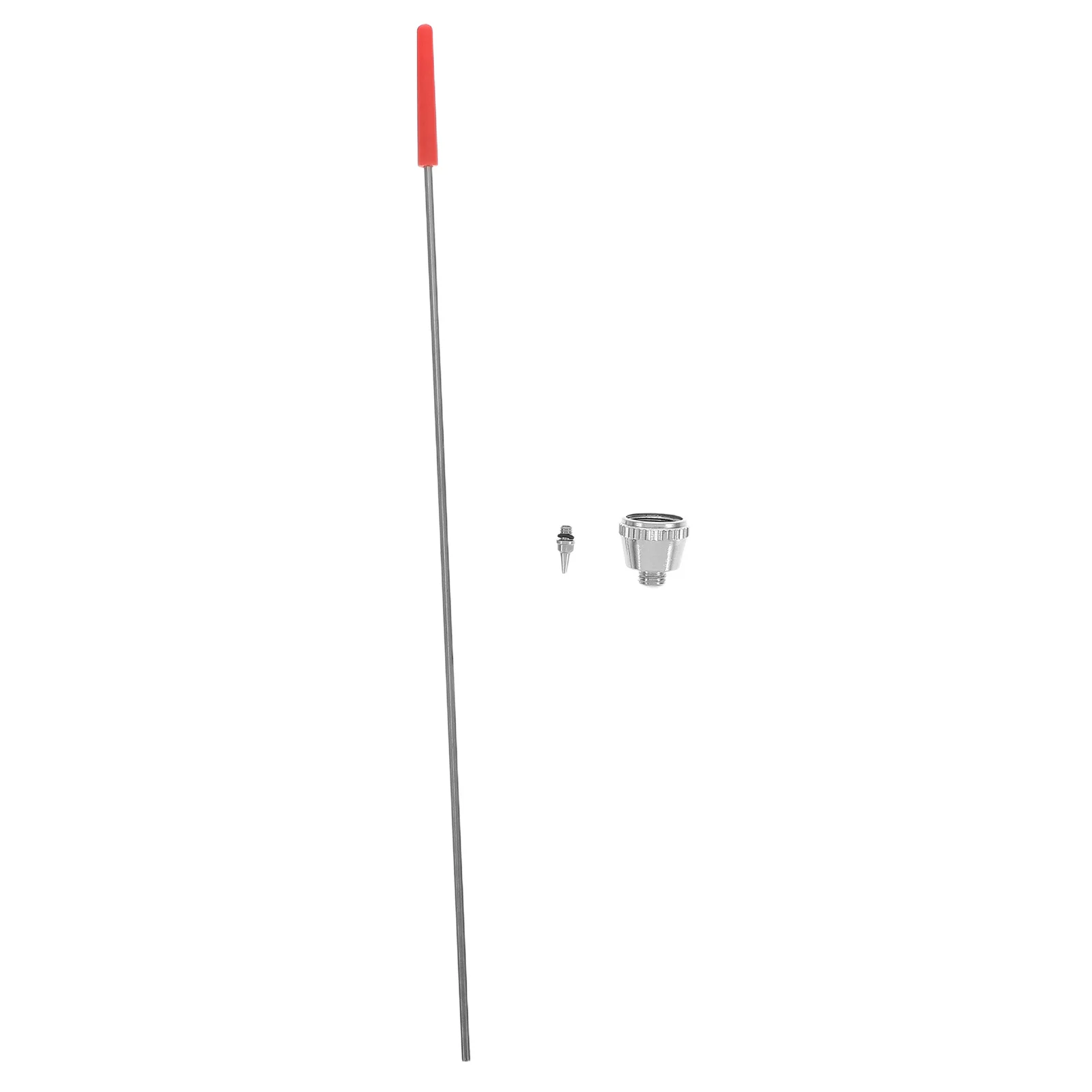 

1Set Airbrush Nozzle Needle Cap Kit Precision Replacement Parts Repair Tool Spray Pen Accessories Airbrush Tips