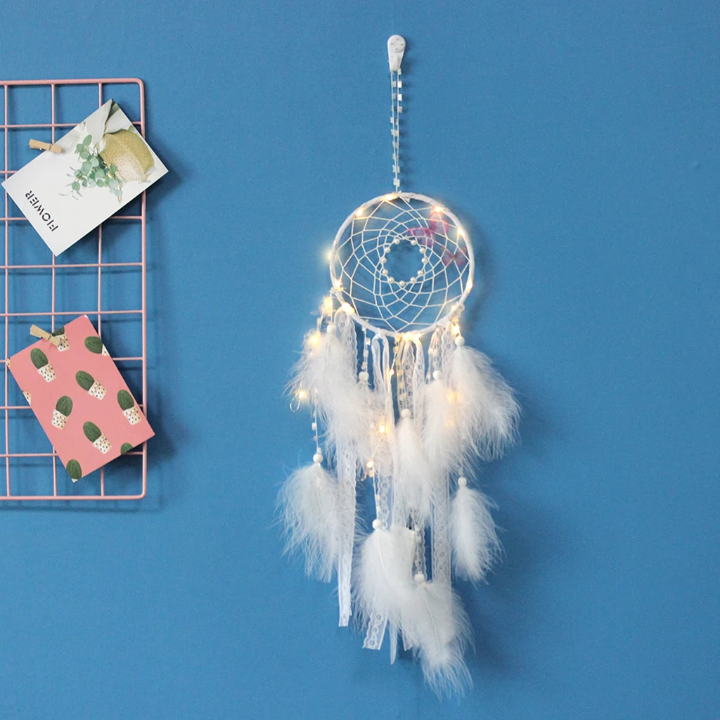 Dream Catcher with Feathers Hanging Home Room Decorations 25.6inch Long