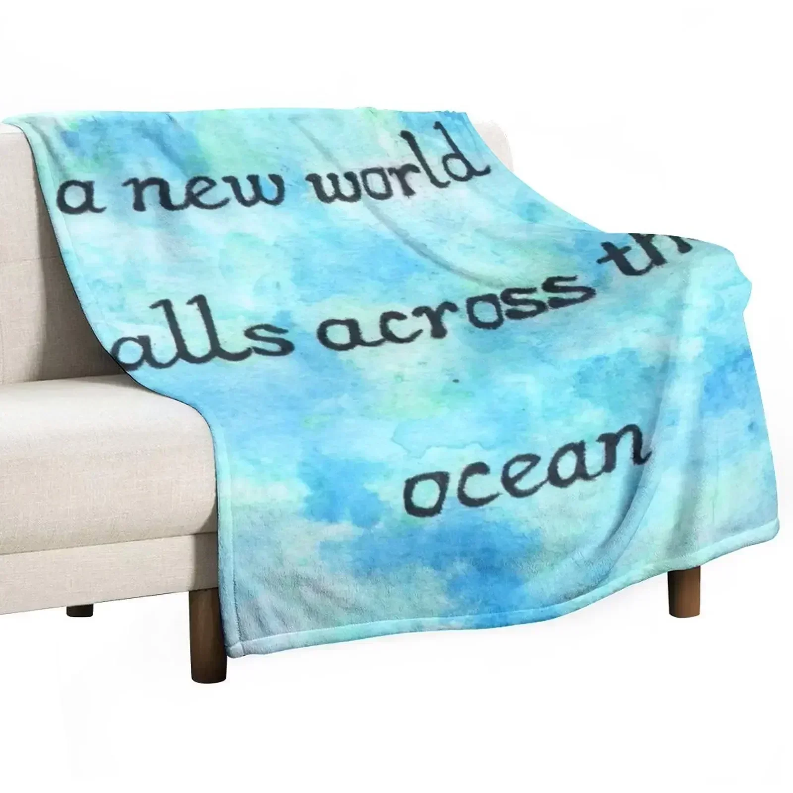 

Songs for a New World - A new world Throw Blanket Air Conditioner Soft Blanket for Office Home