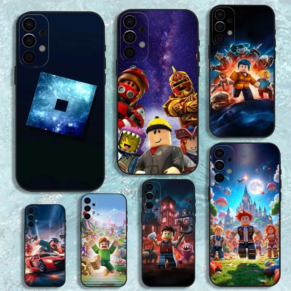 

Game R_Roblox-ES Phone Case For Samsung S25,S24,S21,S22,S23,S30,Ultra,S20,Plus,Fe,Lite,Note,10,9,5G Black Cover