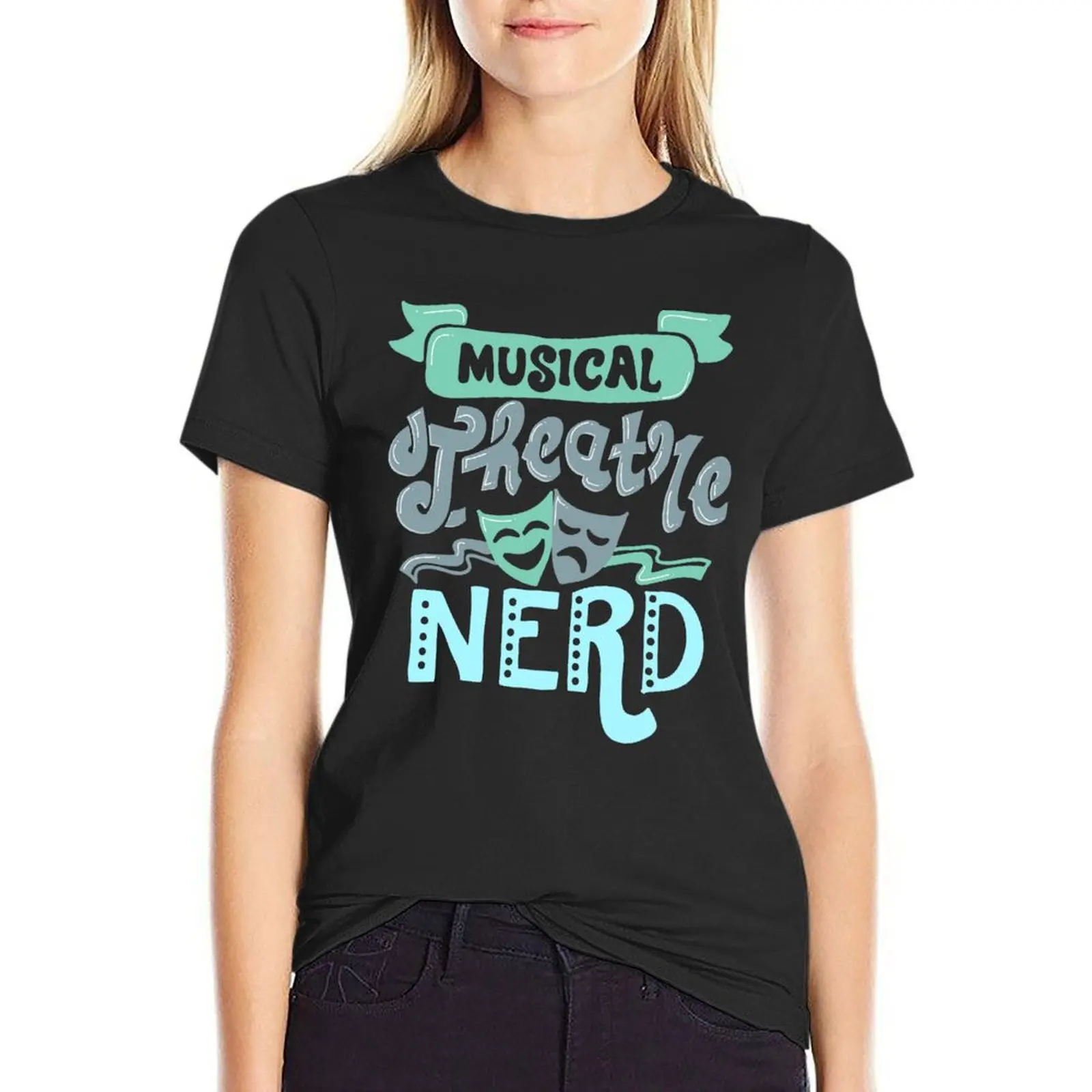 

Musical Theatre Nerd T-Shirt korean fashion Blouse quick-drying graphic t-shirts for Women