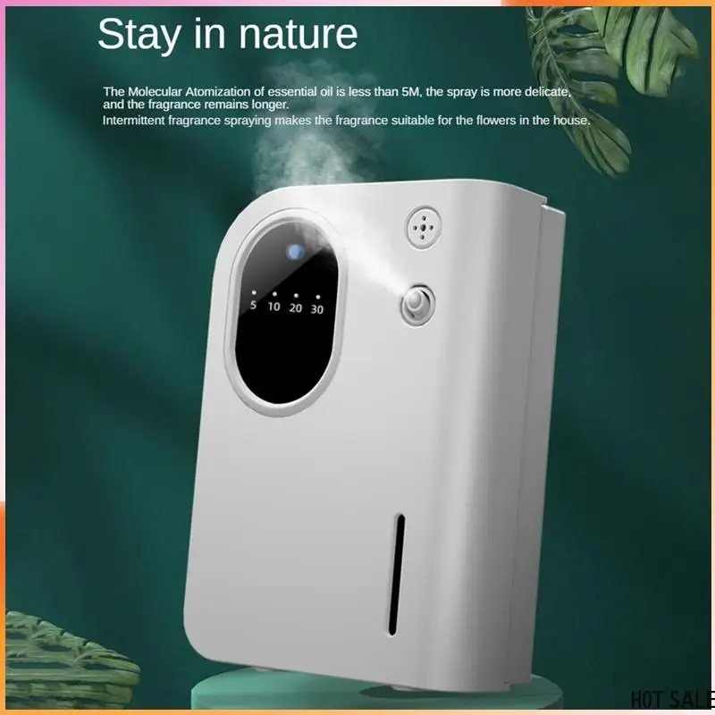 

A24R Automatic Purification Air Essential Oil Atomization Aroma Diffuser White 21X14x7cm For Hotel Home Spa