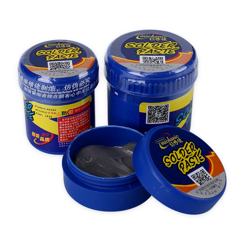 MECHANIC XGS20 35 40 60 Lead-Free BGA Solder Flux Paste Soldering Tin Low-temperature 158 Degrees No-Clean for Phone Welding