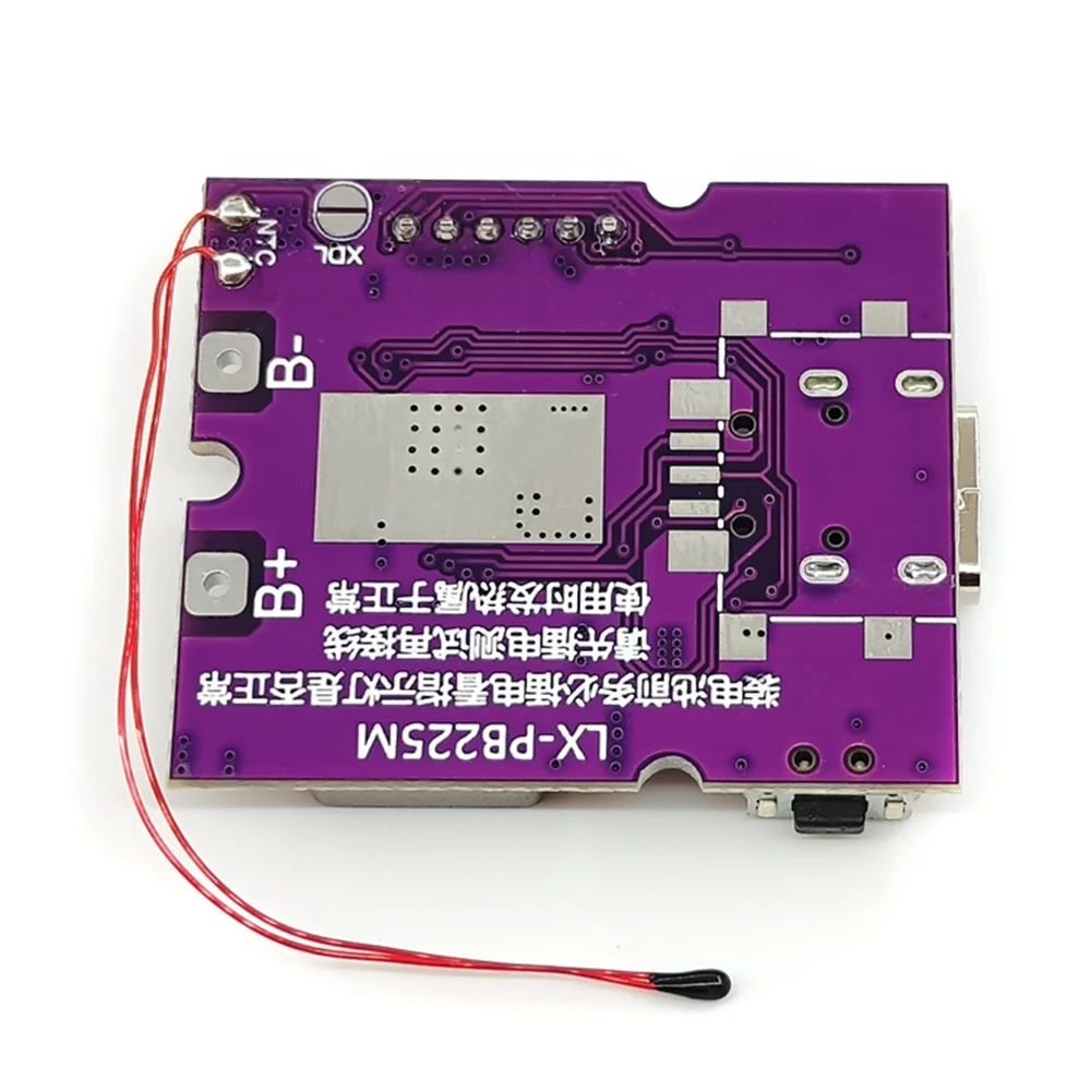 22.5W High Power Bank Bidirectional Fast Charging Mobile Power Module Circuit Board With LED Display Type-C USB Interface