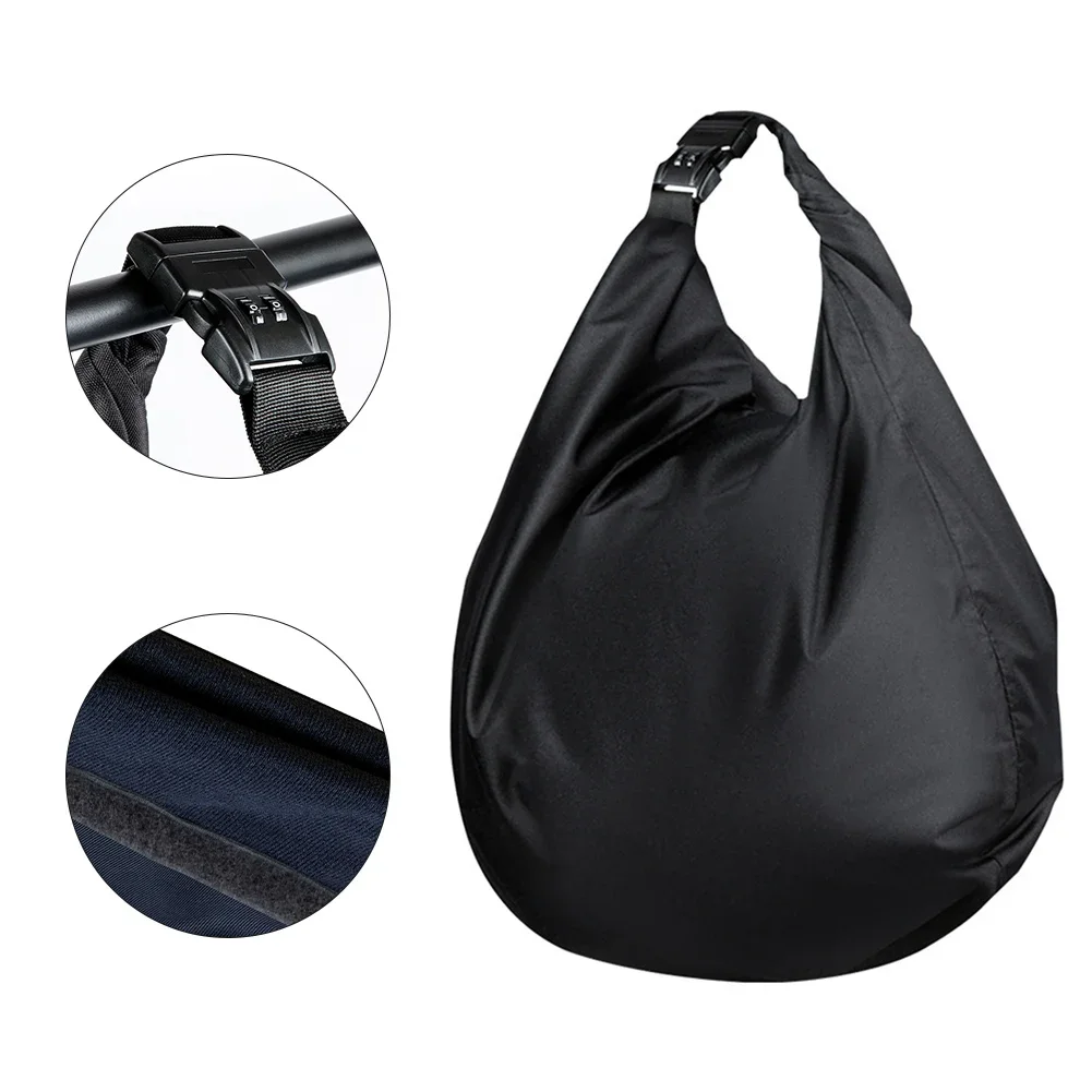 Oxford Clot Motorcycle Helmet Bag Pocket For Scooter Moped Bike Full Helmet Lid Protect Bag Waterproof Backpacks Lockable