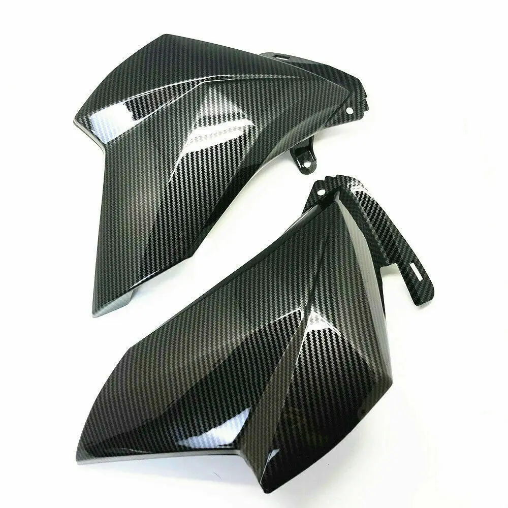 

Front Side Cover Trim Panel Fairing Carbon Fiber For Kawasaki Z800 2013 2014 2015 2016