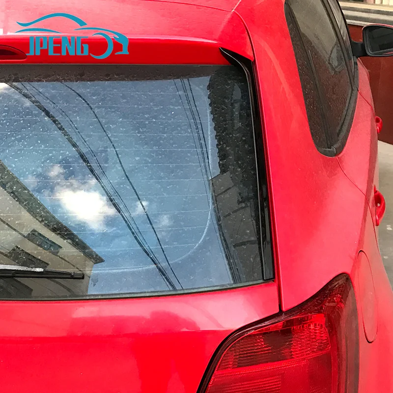 Fit Voor Vw Volkswagen Polo Mk5 6r 6c 2011 2013 2014 2015 2016 2017 Achterruitvinnen Moulding Side Spoiler Wing Trim