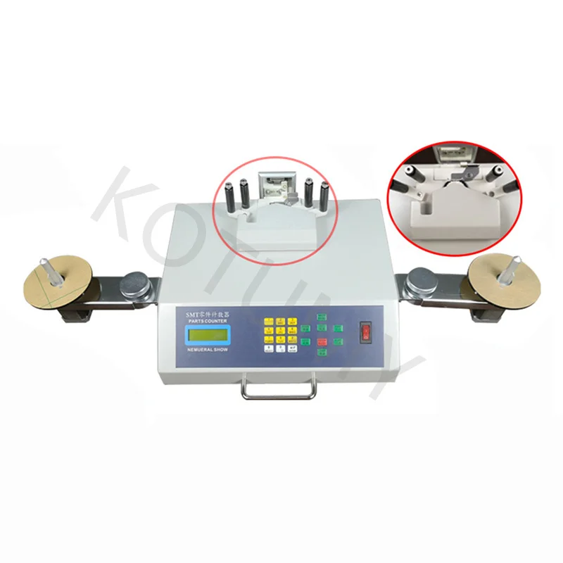 Automatic SMD Parts Component Counter, Resistance IC Chip Inductance Capacitor Electronic Adjustable Speed Count Machine