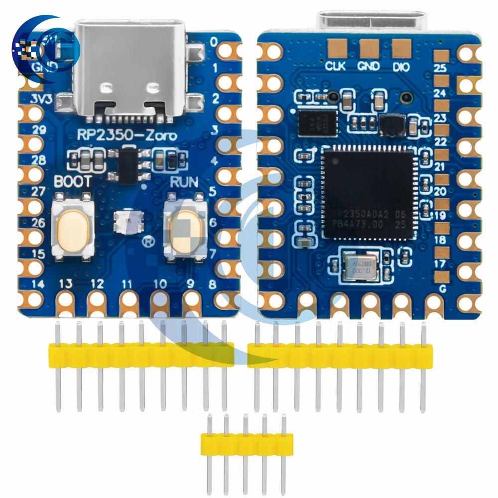 1/2 szt./3 szt. RP2350-Zero Mini – płytka programistyczna RP2350 oparta na Raspberry Pi RP2350A, dwurdzeniowa, z wbudowaną pamięcią 520 KB i 4 MB pamięci flash, z portem Type-C. — zdjęcie produktu 5