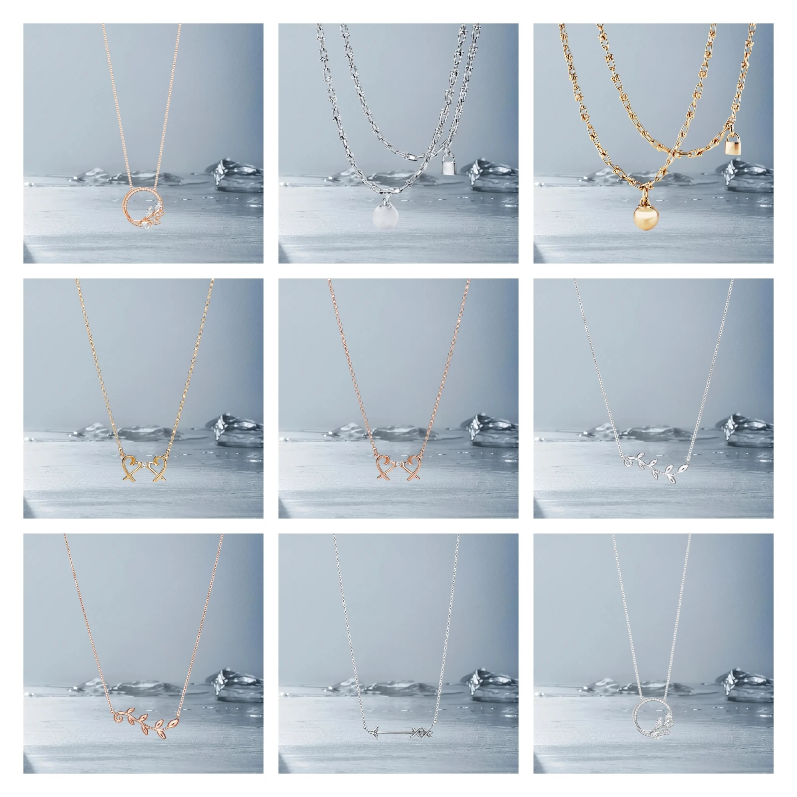 

S925 Sterling Silver Women's Modern Classic Refined Sleek Chain Necklace for Financial Advisors. Trustworthy.