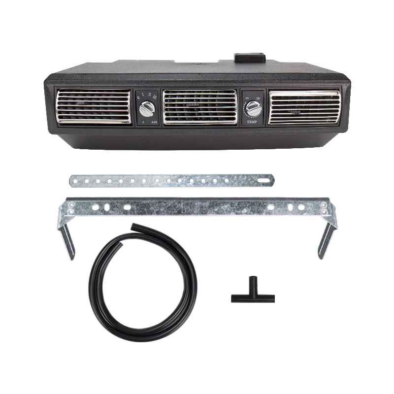 

Universal 12V/24V Heater Air Conditioner Evaporator Cooling&Heating Air for Van Bus Camper Classic Car Pickup Truck Chevy A/C