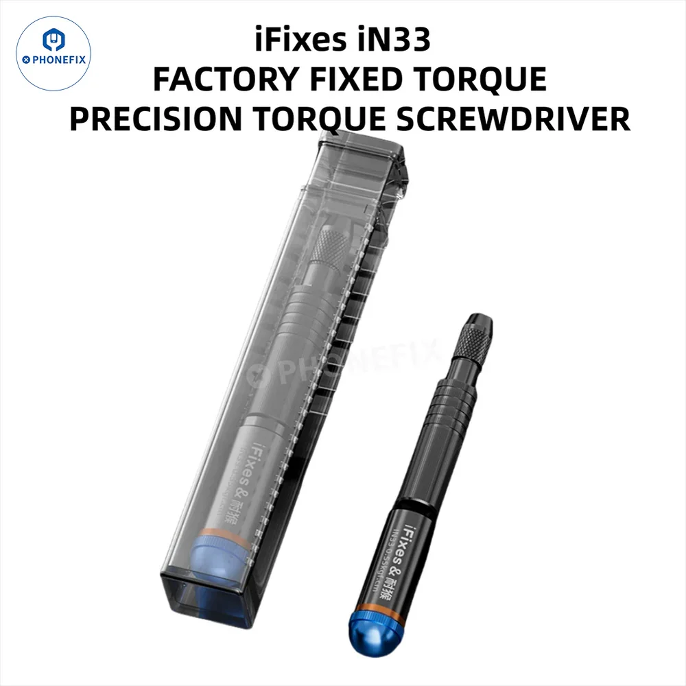 iFixes iN33 Special Torque Mini Screwdriver 4IP Bit for iPhone 17/Pro/Pro Max/Air Bottom Screw installation Removal Tool