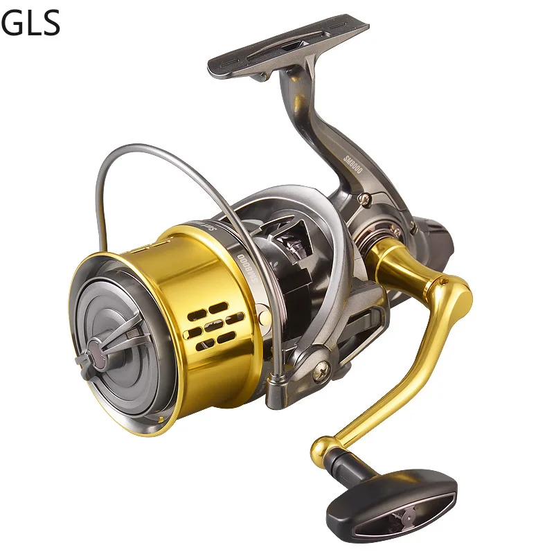 

GLS New 18-20kg Max Drag Distant Fishing Reel 4.6:1 Gear Ratio Wear Resistant Spinning Reel Fishing Accessories